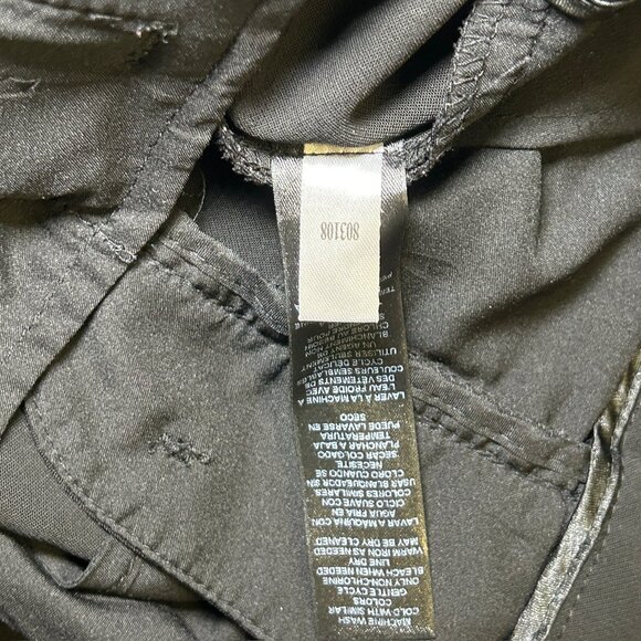 White House Black Market Dress Shorts Tailored Fit Cuffed Hem Black Women’s US 0 - Picture 13 of 13